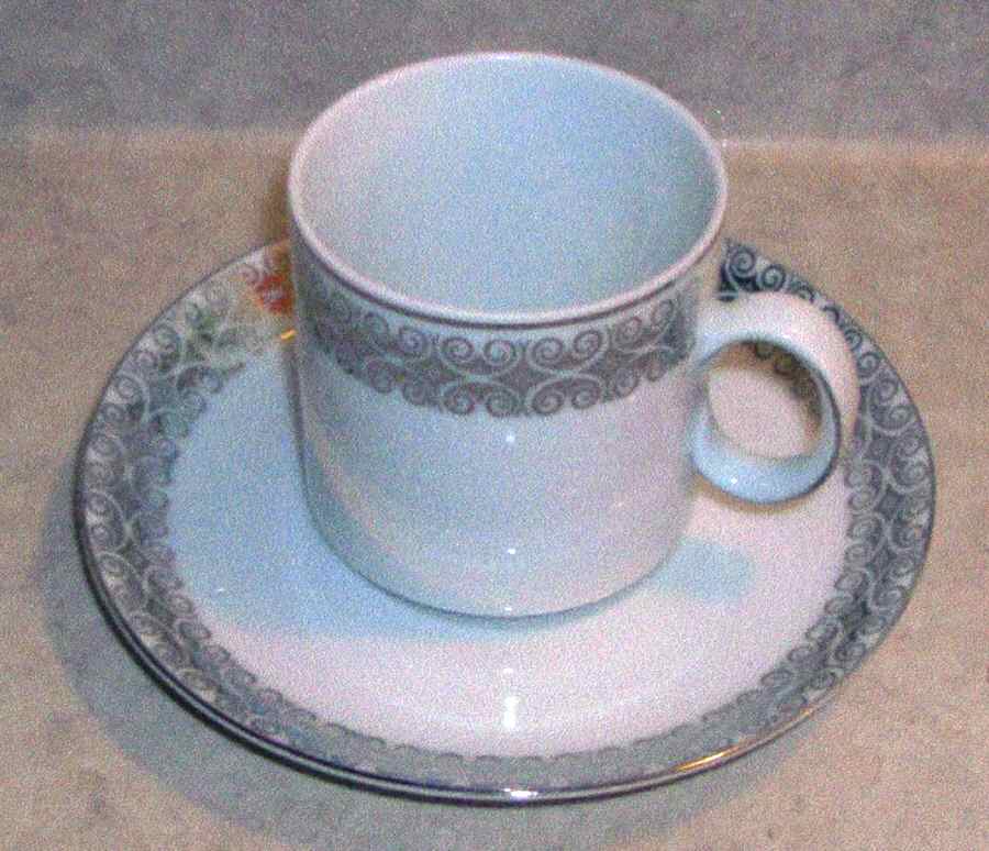 WIG141 Flat Cup & Saucer Set by Winterling - Bavaria-1