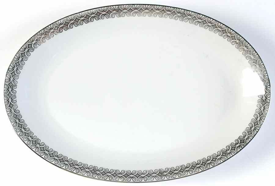 WIG141 12" Oval Serving Platter by Winterling - Bavaria-1