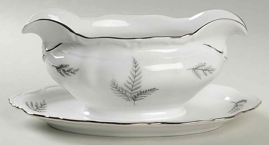 WIG15 Gravy Boat with Attached Underplate by Winterling - Bavaria-1