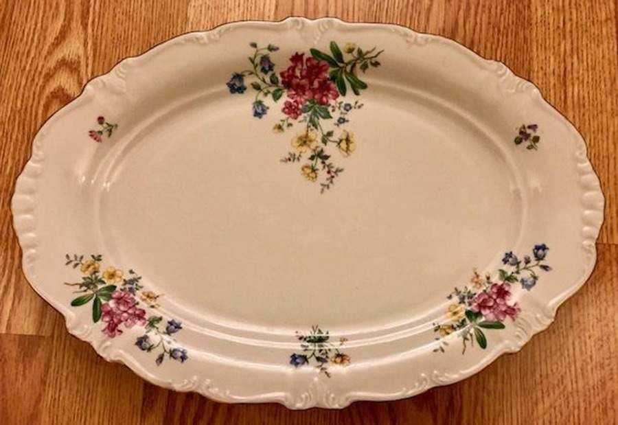 WIG155 15" Oval Serving Platter by Winterling - Bavaria-1