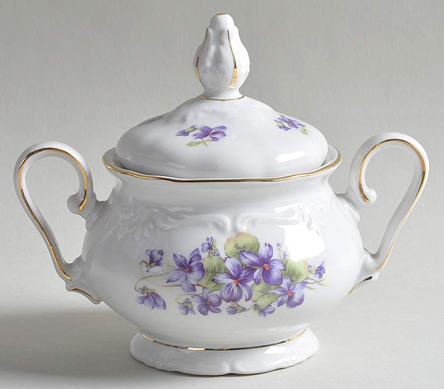 WIG156 Sugar Bowl & Lid by Winterling - Bavaria-1