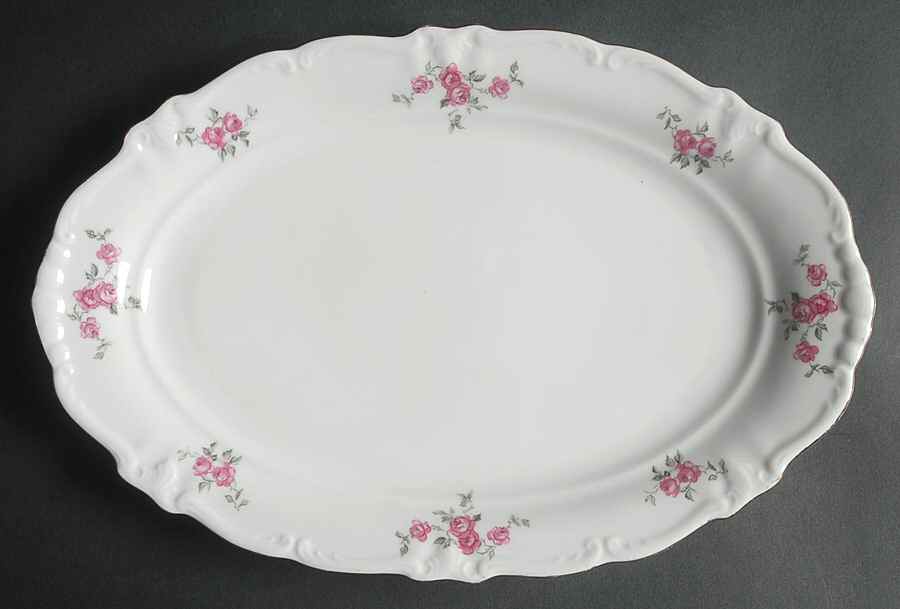 WIG16 12" Oval Serving Platter by Winterling - Bavaria-1