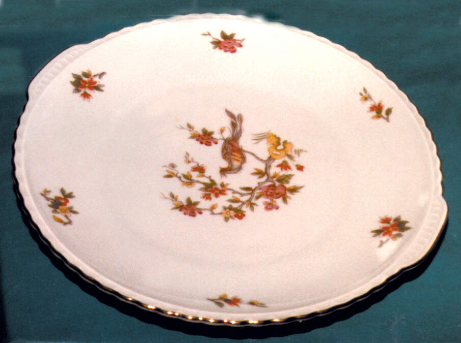 WIG164 Handled Cake Plate by Winterling - Bavaria-1