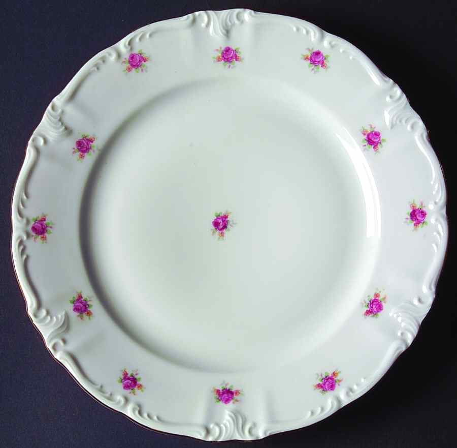 Rosedot Salad Plate by Winterling - Bavaria-1