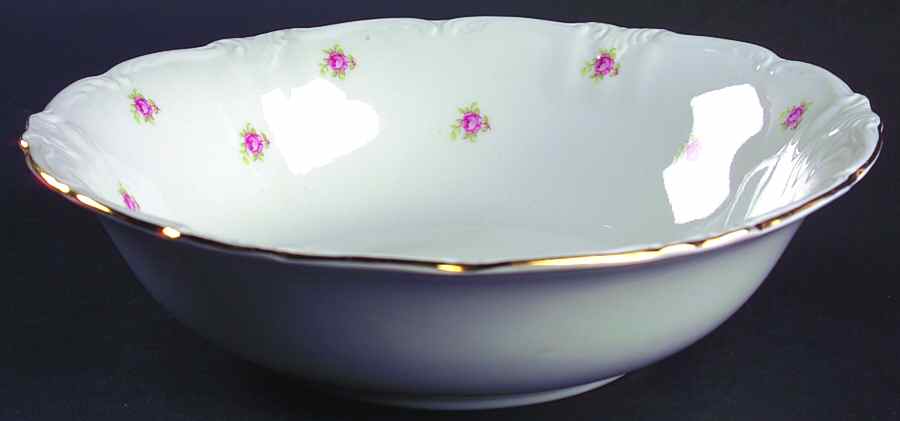 Rosedot 9" Round Vegetable Bowl by Winterling - Bavaria-1