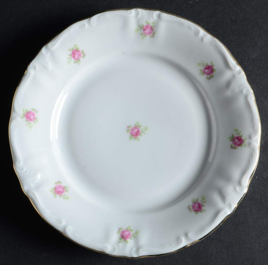 Rosedot Bread & Butter Plate by Winterling - Bavaria-1