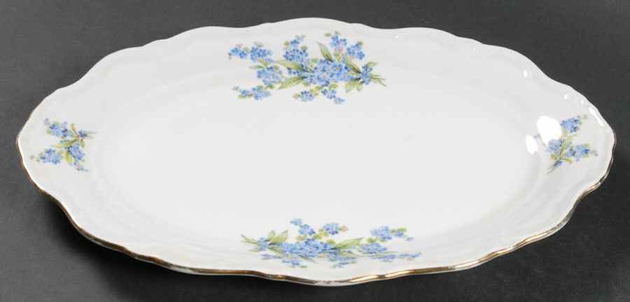 WIG176 12" Oval Serving Platter by Winterling - Bavaria-1