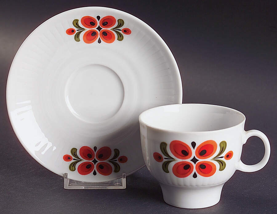 WIG177 Flat Cup & Saucer Set by Winterling - Bavaria-1