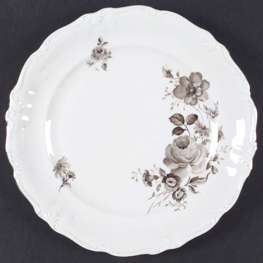 Grand Rose Dinner Plate by Winterling - Bavaria-1