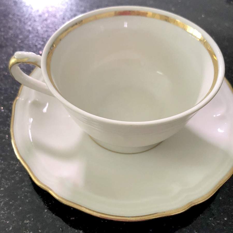 WIG187 Footed Cup & Saucer Set by Winterling - Bavaria-1