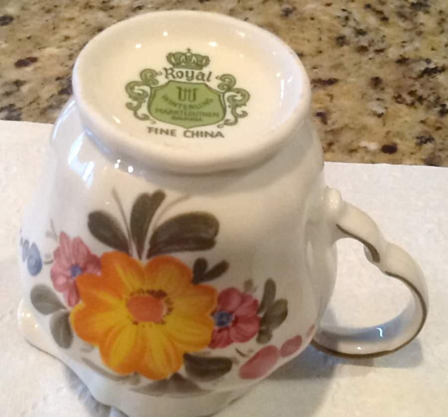 WIG191 Footed Cup by Winterling - Bavaria-1