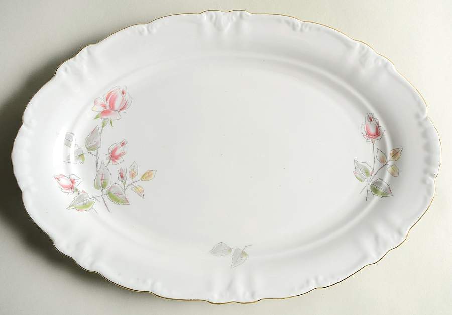 WIG21 13" Oval Serving Platter by Winterling - Bavaria-1