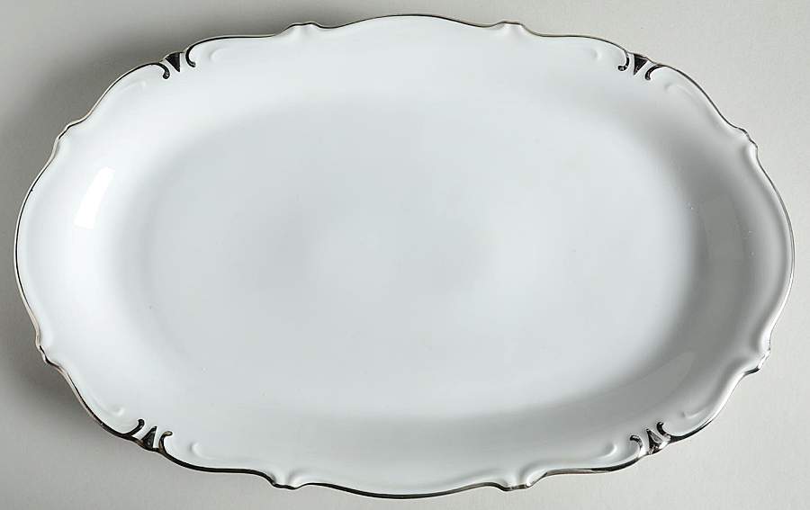 WIG618 15" Oval Serving Platter by Winterling - Bavaria-1