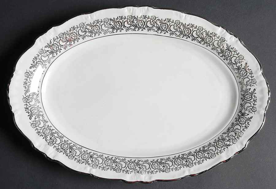 WIG26 13" Oval Serving Platter by Winterling - Bavaria-1