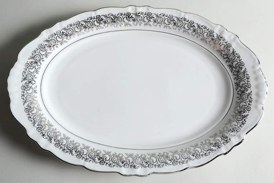 WIG26 15" Oval Serving Platter by Winterling - Bavaria-1