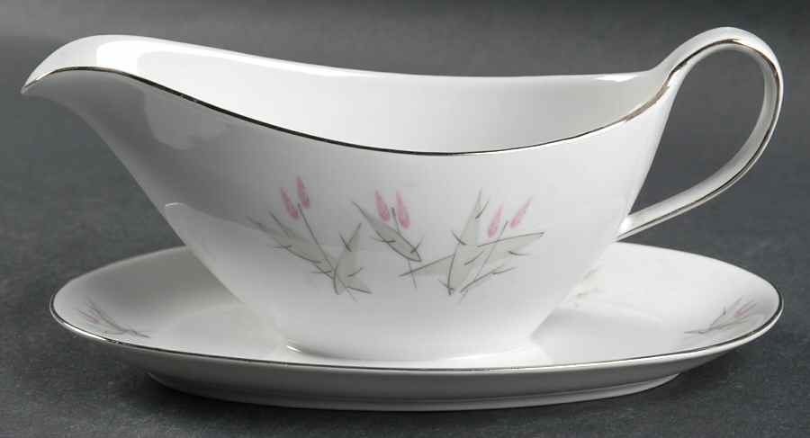 WIG3 Gravy Boat with Attached Underplate by Winterling - Bavaria-1