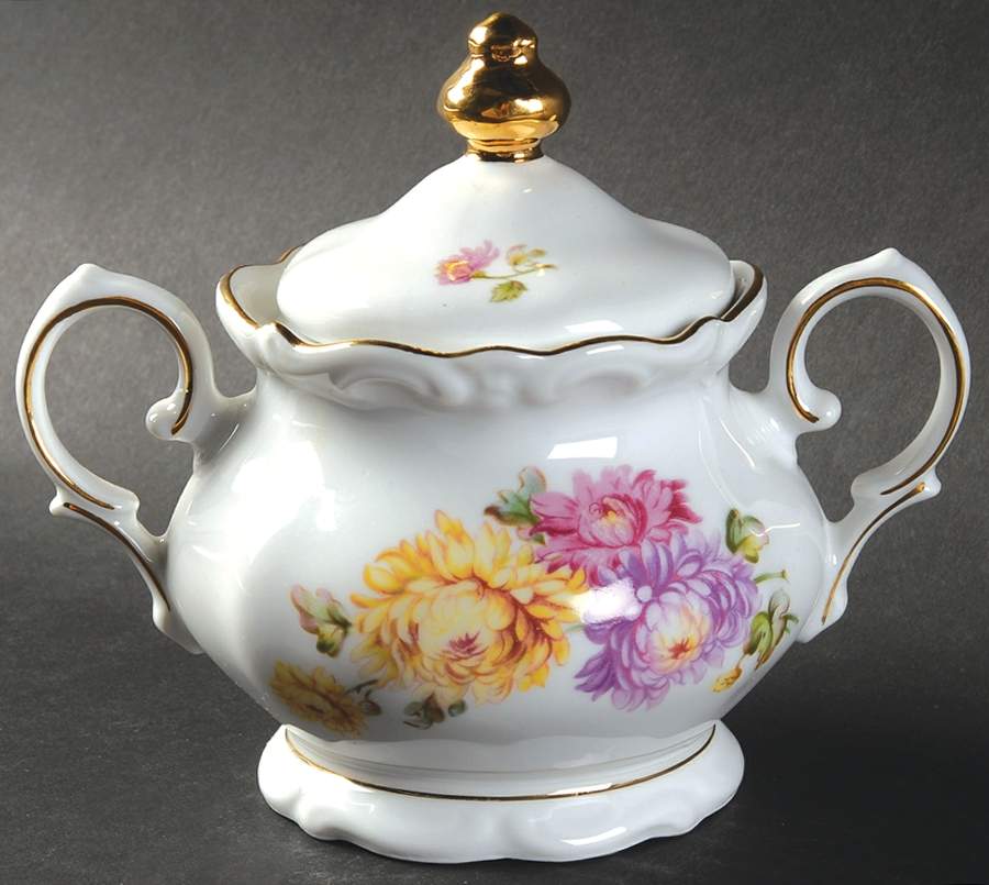 WIG38 Sugar Bowl & Lid by Winterling - Bavaria-1