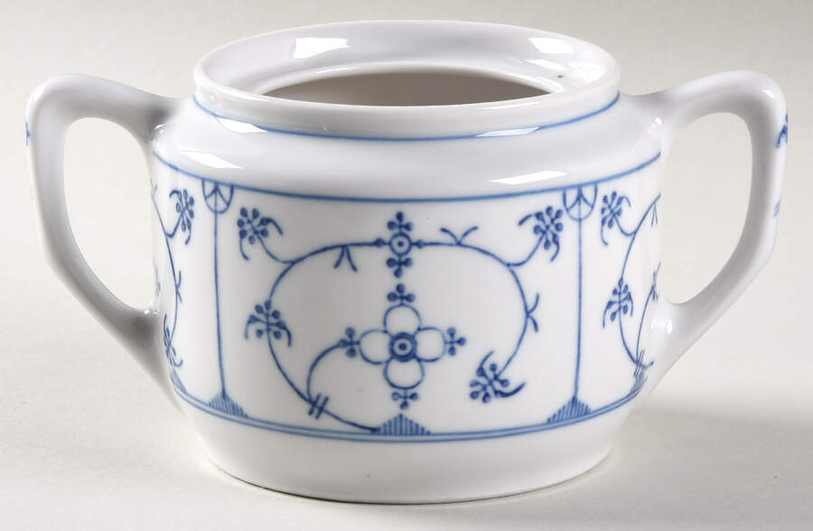 Strawflower (Smooth) Sugar Bowl No Lid by Winterling - Bavaria-1