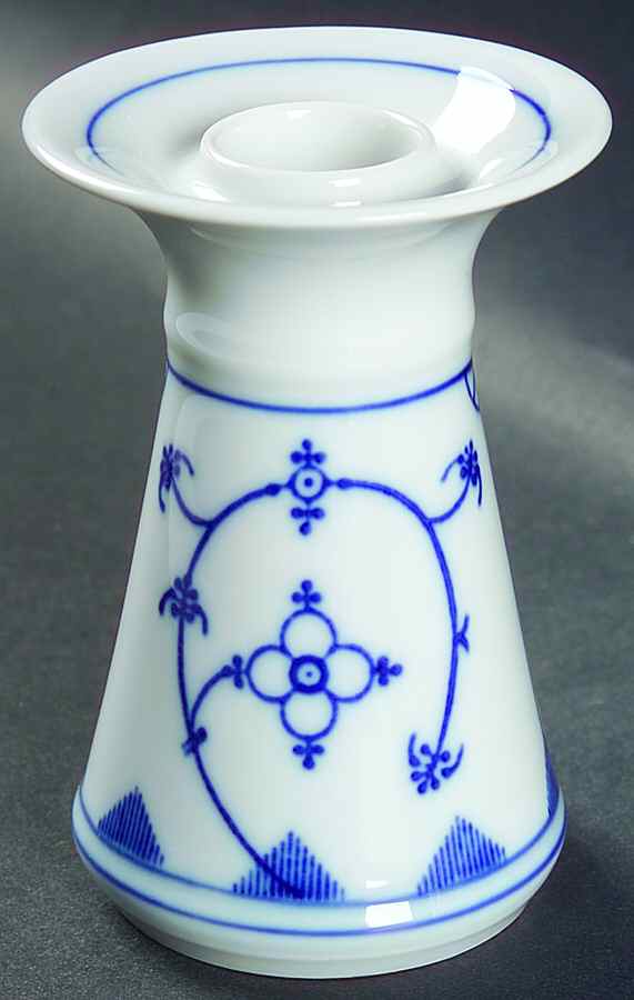 Strawflower (Smooth) Small Candlestick by Winterling - Bavaria-1