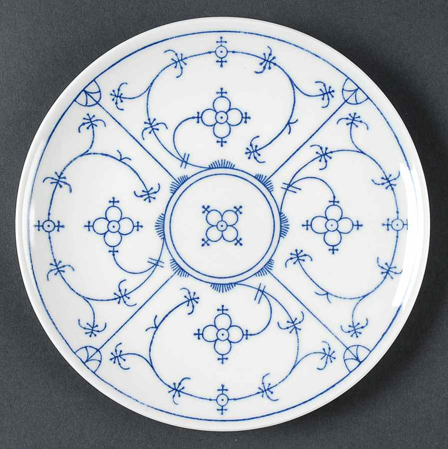 Strawflower (Smooth) Coupe Salad Plate by Winterling - Bavaria-1
