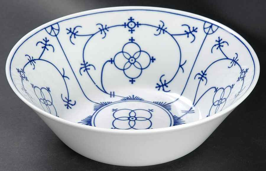 Strawflower (Smooth) 8" Round Vegetable Bowl by Winterling - Bavaria-1