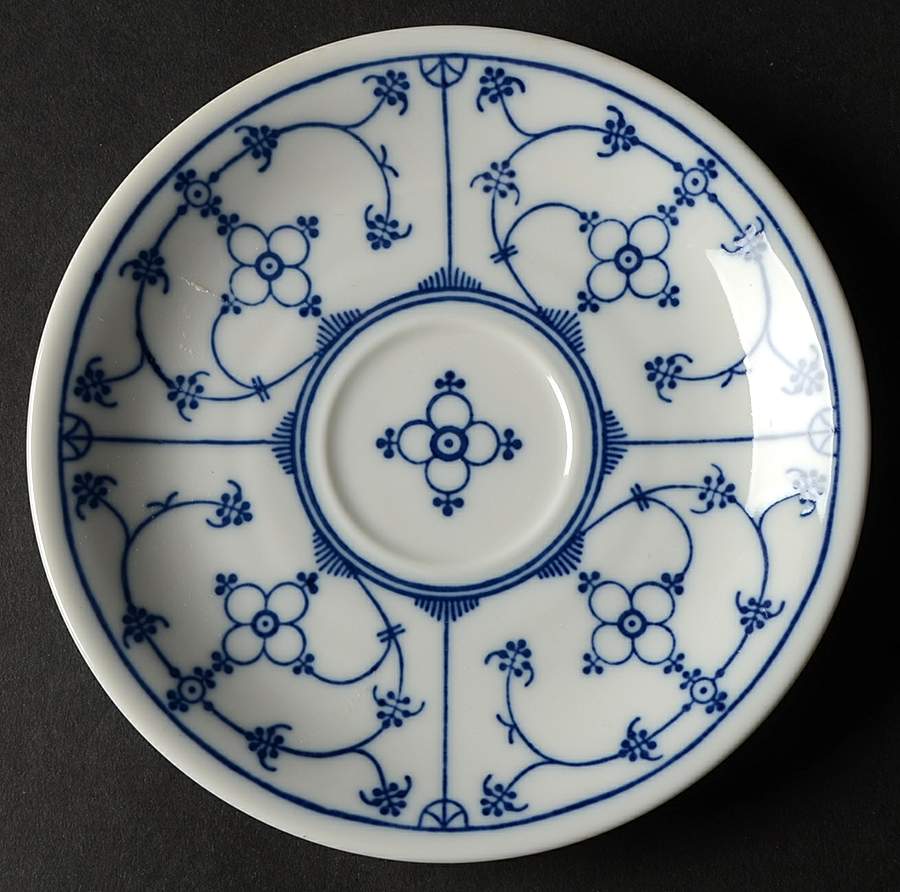 Strawflower (Smooth) Saucer for Flat Cup by Winterling - Bavaria-1