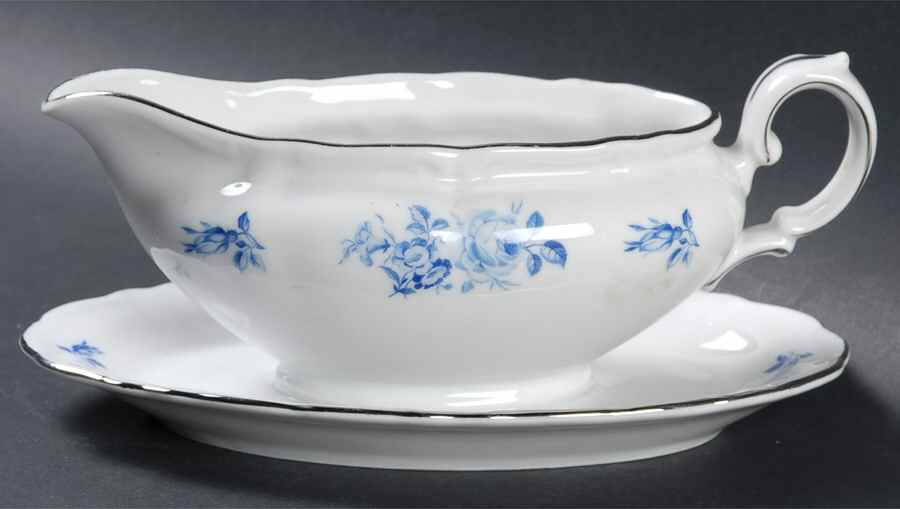 WIG5 Gravy Boat with Attached Underplate by Winterling - Bavaria-1