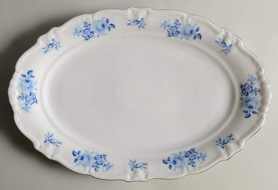 WIG5 12" Oval Serving Platter by Winterling - Bavaria-1