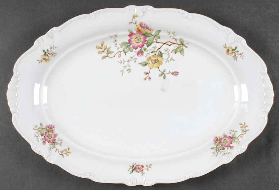 WIG54 15" Oval Serving Platter by Winterling - Bavaria-1