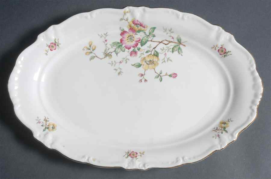 WIG54 12" Oval Serving Platter by Winterling - Bavaria-1