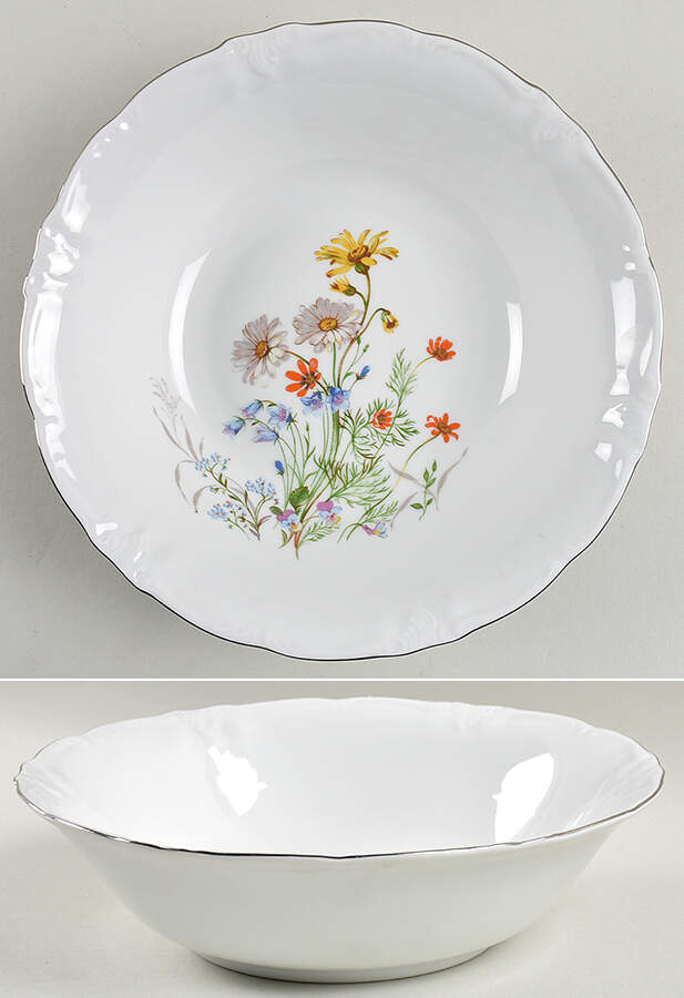 Pauline 9" Round Vegetable Bowl by Winterling - Bavaria-1