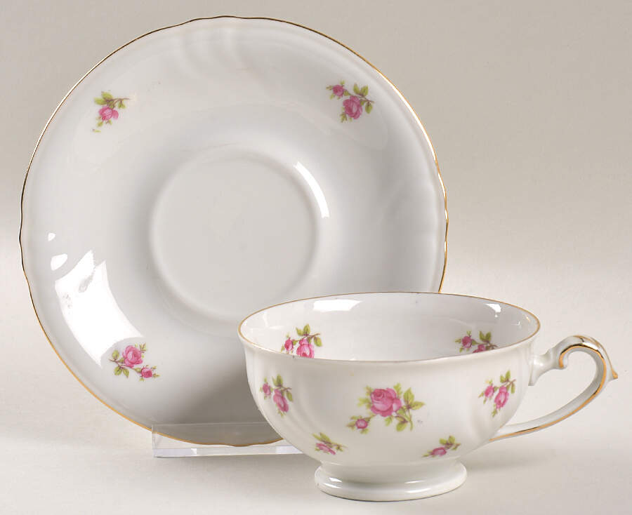 WIG62 Footed Cup & Saucer Set by Winterling - Bavaria-1