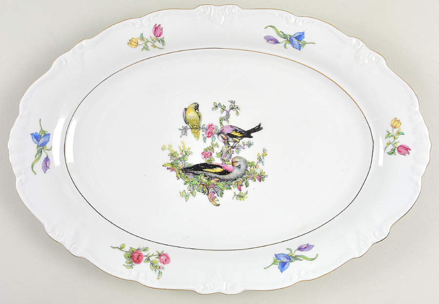 WIG72 15" Oval Serving Platter by Winterling - Bavaria-1