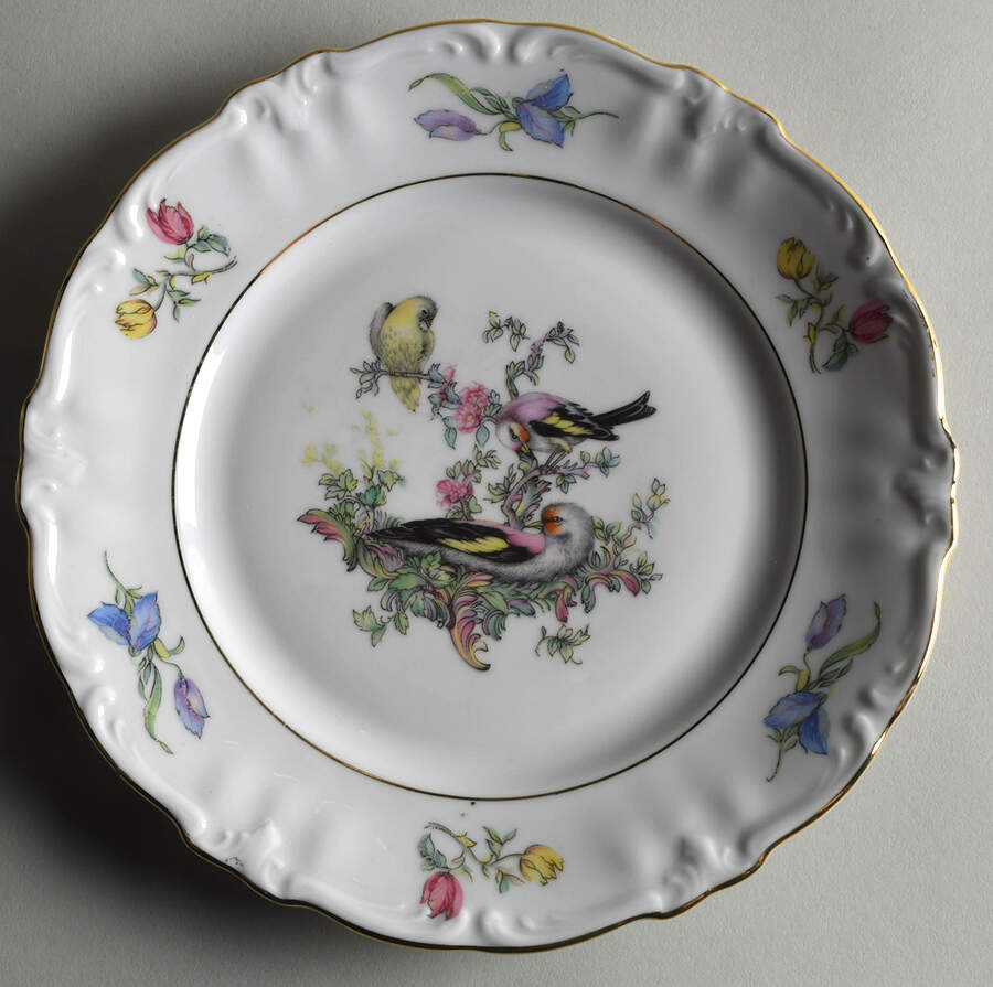 WIG72 Salad Plate by Winterling - Bavaria-1