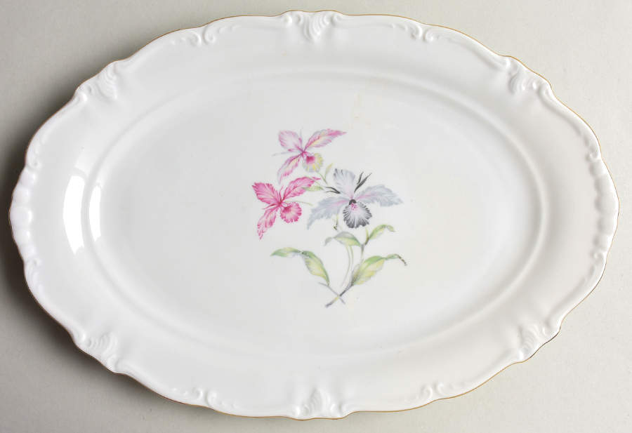 WIG8 13" Oval Serving Platter by Winterling - Bavaria-1