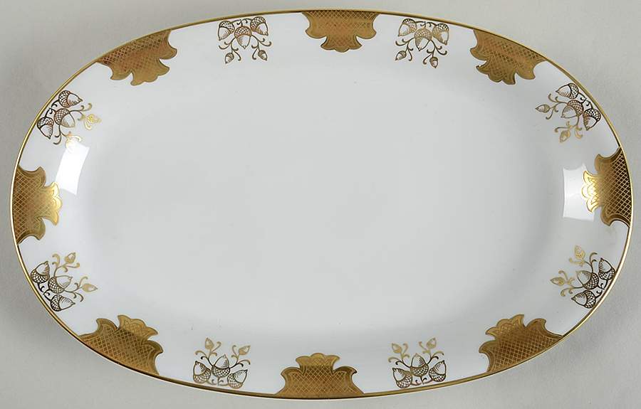 WIG82 15" Oval Serving Platter by Winterling - Bavaria-1