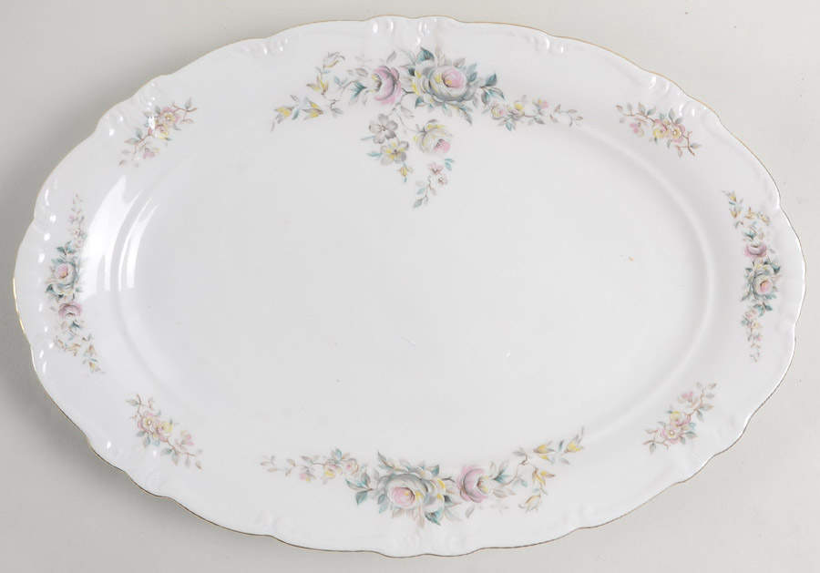 WIG93 13" Oval Serving Platter by Winterling - Bavaria-1
