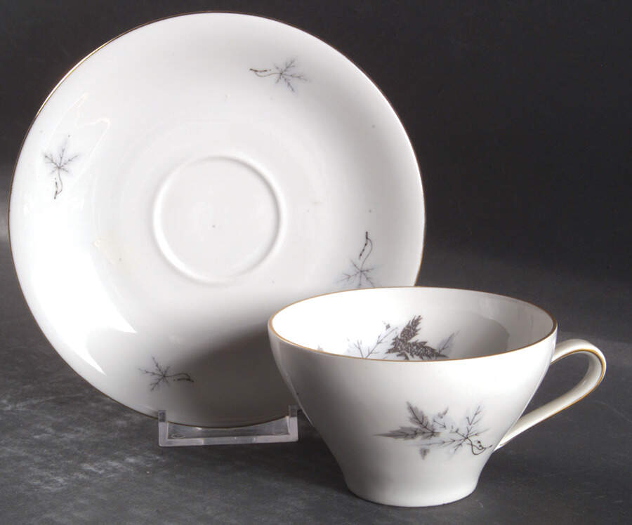 4263B Flat Cup & Saucer Set by Winterling - Bavaria-1