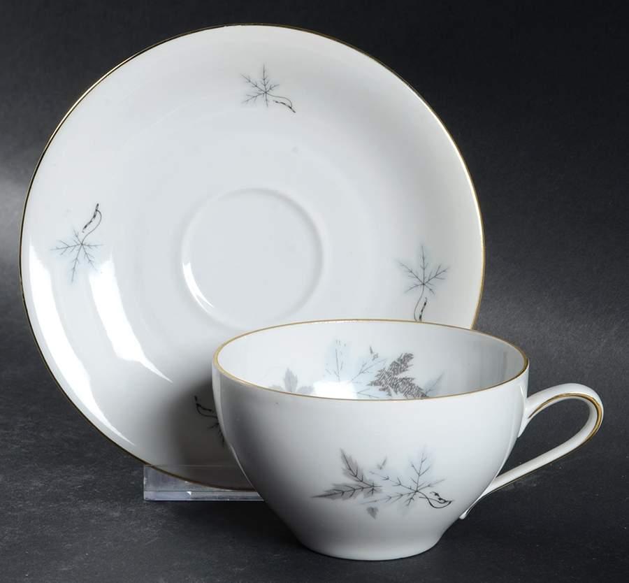 4263B Flat Cup & Saucer Set by Winterling - Bavaria-1