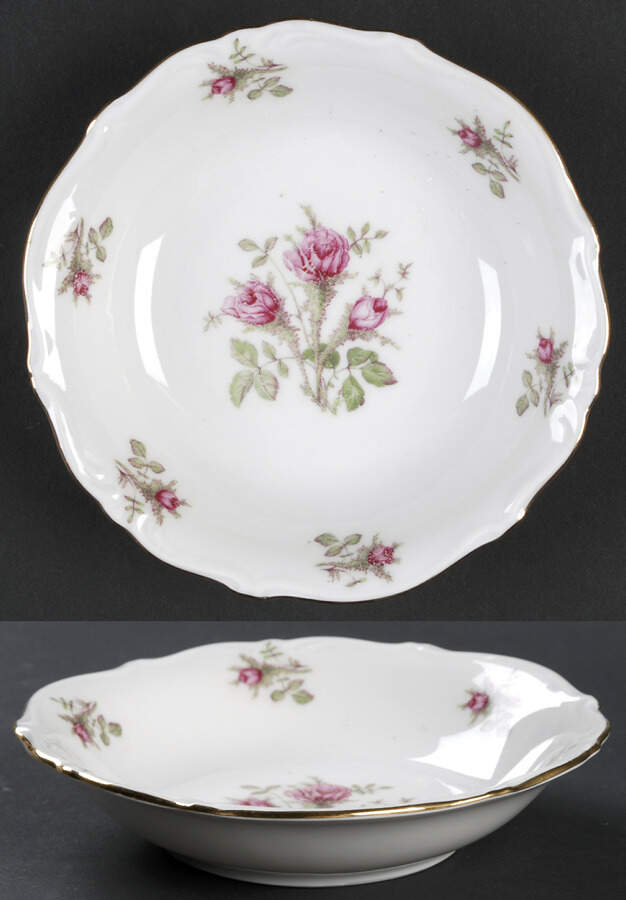 Wild Rose Fruit/Dessert (Sauce) Bowl by Winterling - Bavaria-1