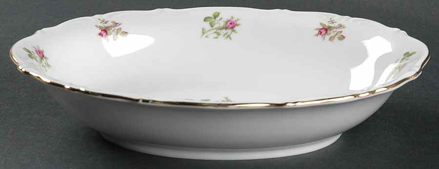 Wild Rose 9" Oval Vegetable Bowl by Winterling - Bavaria-1