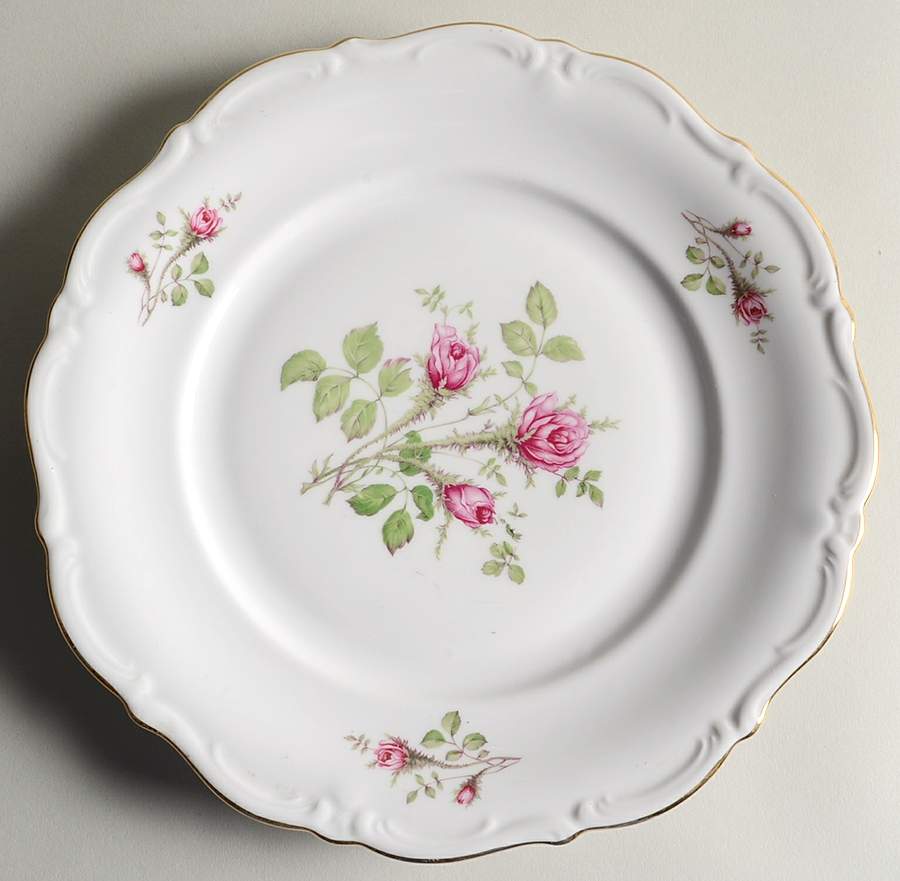 Wild Rose Dinner Plate by Winterling - Bavaria-1