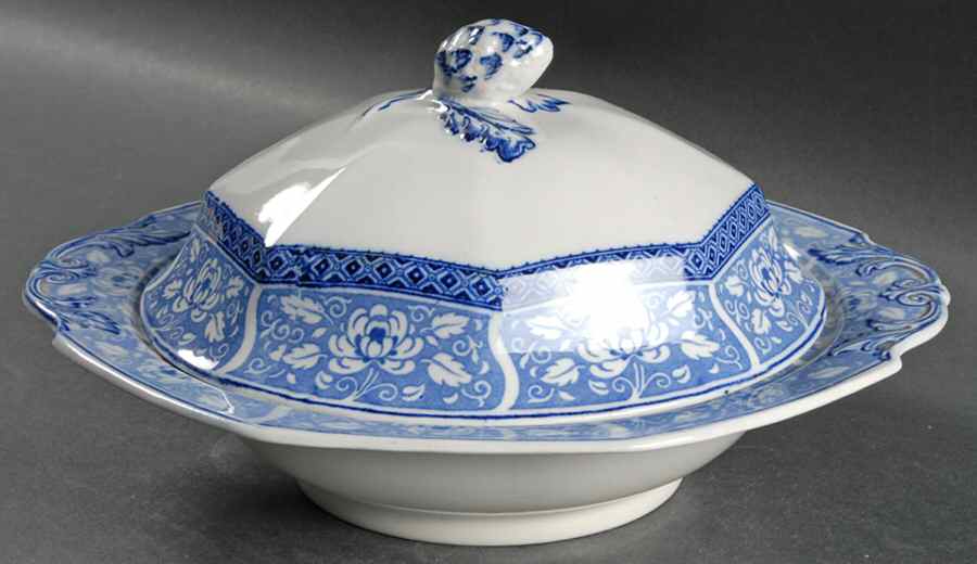 Corona (No Trim) Round Covered Vegetable by F Winkle-1