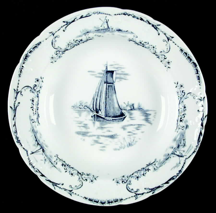Delph Rim Soup Bowl by F Winkle-1
