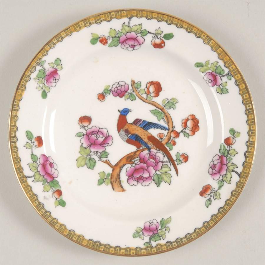 Pheasant (Smooth) Bread & Butter Plate by F Winkle-1