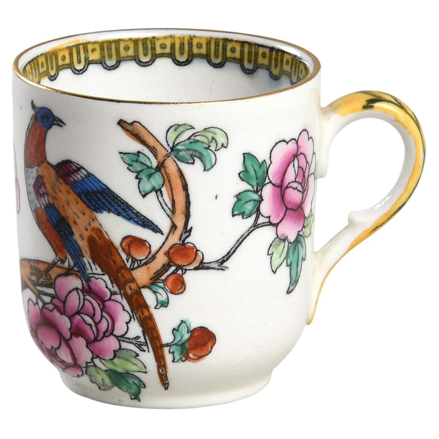 Pheasant (Smooth) Flat Demitasse Cup by F Winkle-1