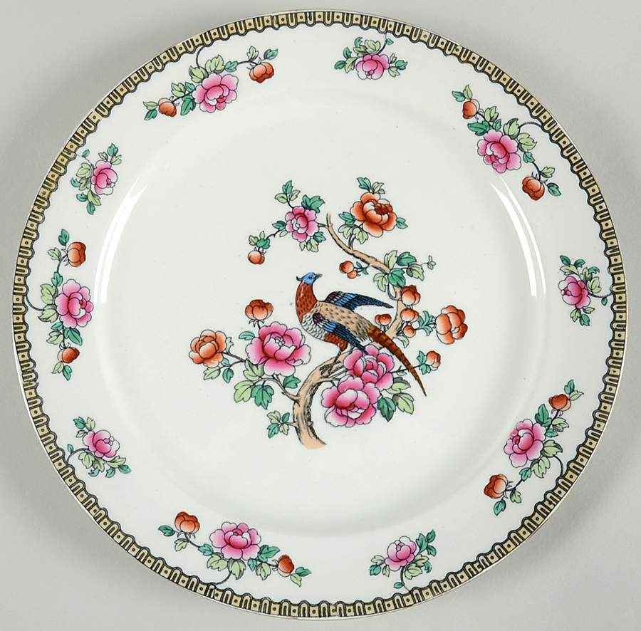 Pheasant (Smooth) 12" Chop Plate (Round Platter) by F Winkle-1