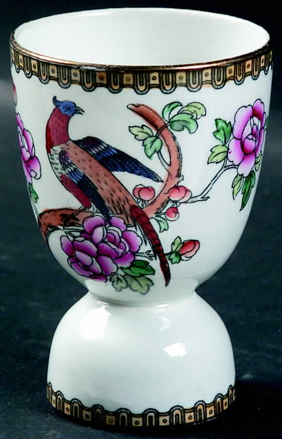 Pheasant (Smooth) Double Egg Cup by F Winkle-1