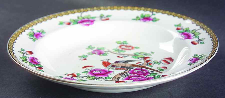 Pheasant (Smooth) Rim Soup Bowl by F Winkle-1
