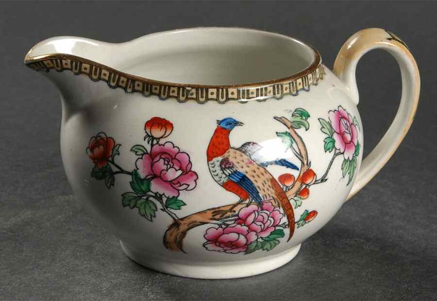 Pheasant (Smooth) Creamer by F Winkle-1